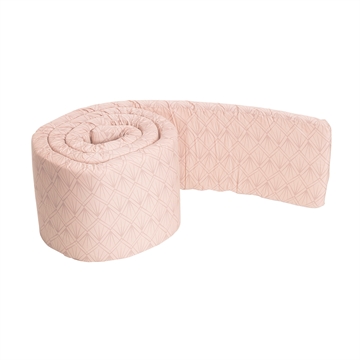 Markland Spjälskydd Till Spjälsäng Lyx (4 cm tjock), Rosa